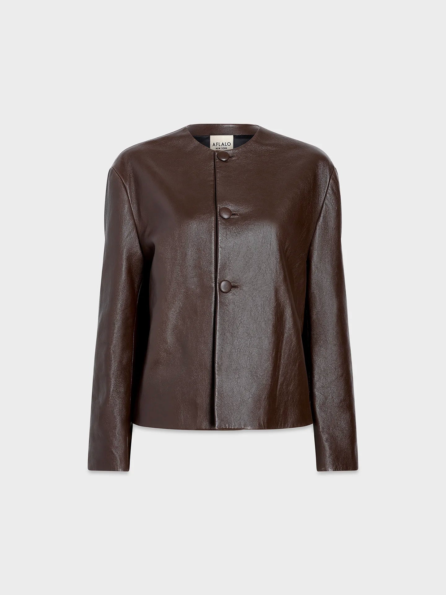 Oritihia Jacket in Leather - AFLALO
