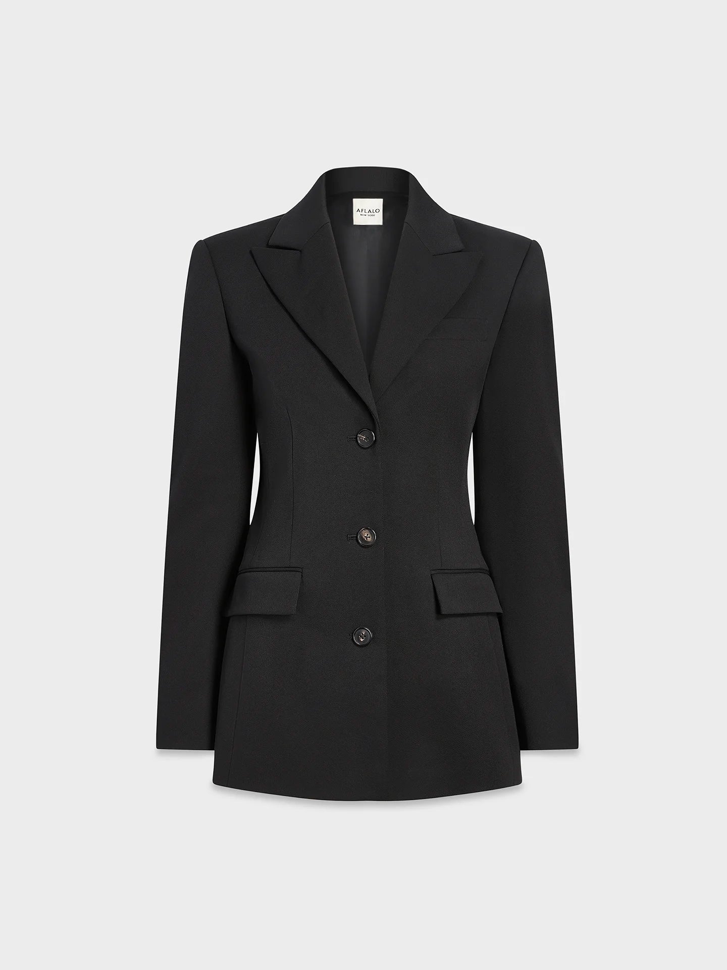 Roux Blazer in Wool Silk - AFLALO