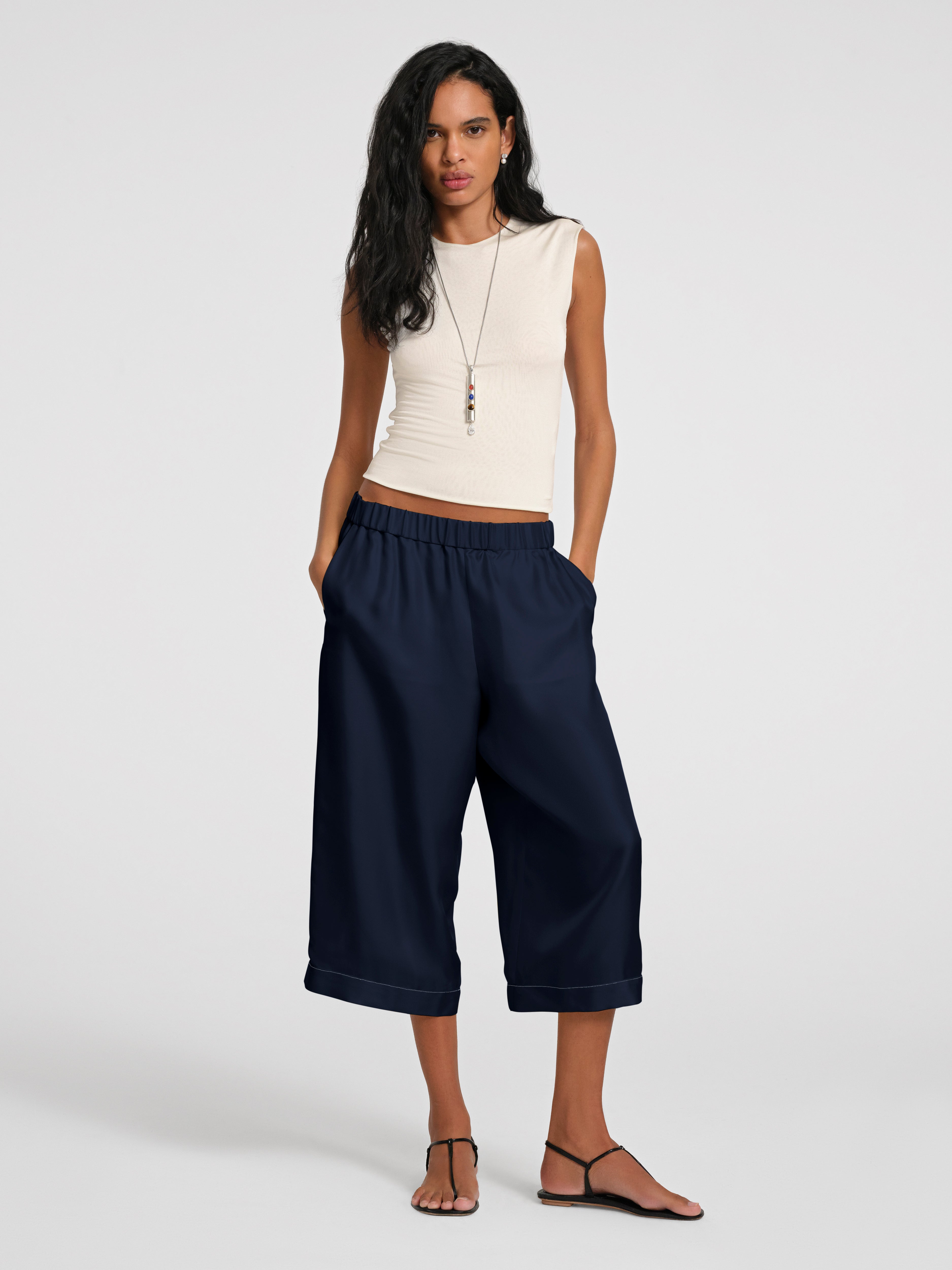 Sanler Short in Silk