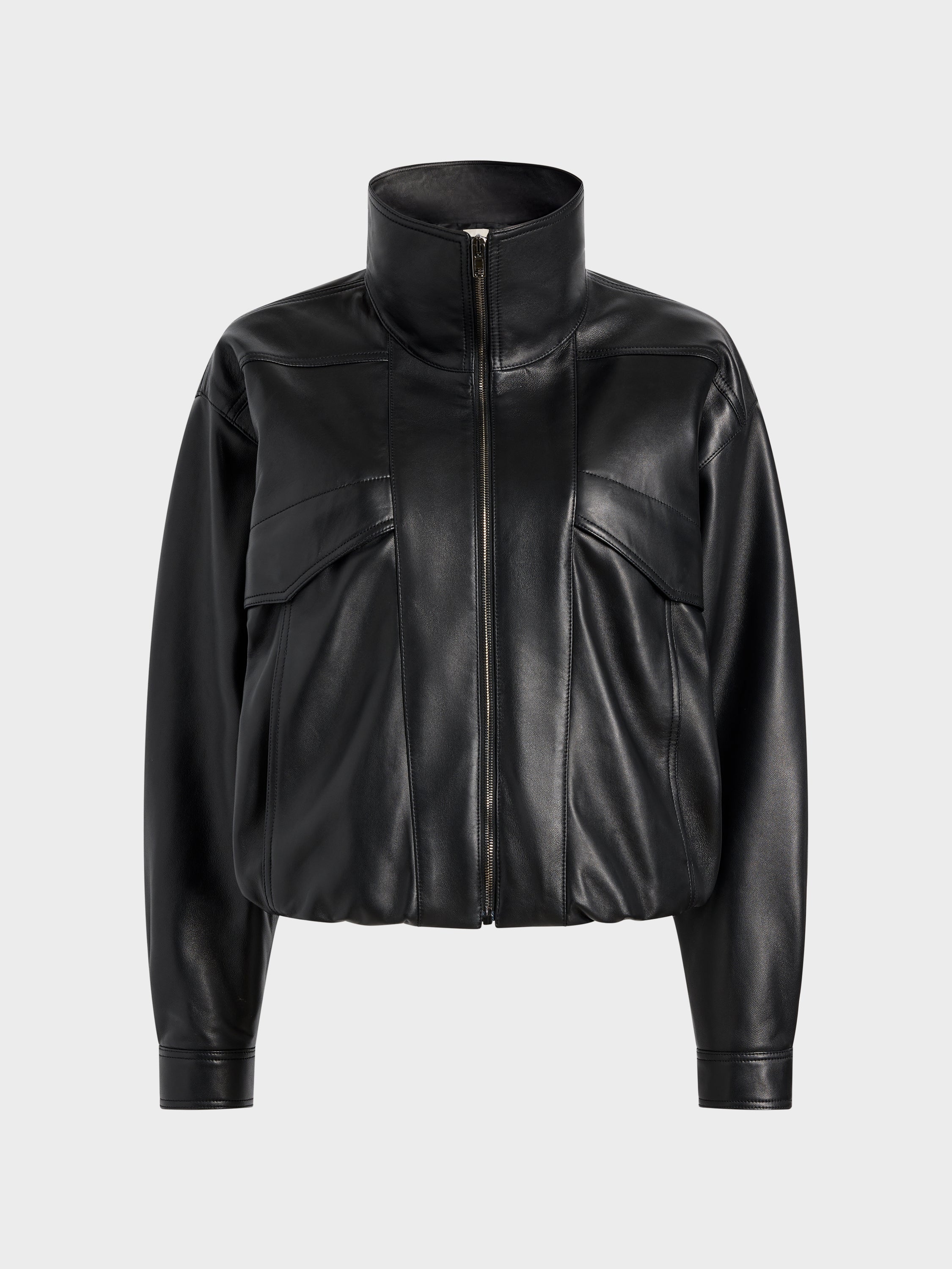 Zadie Jacket in Leather - AFLALO