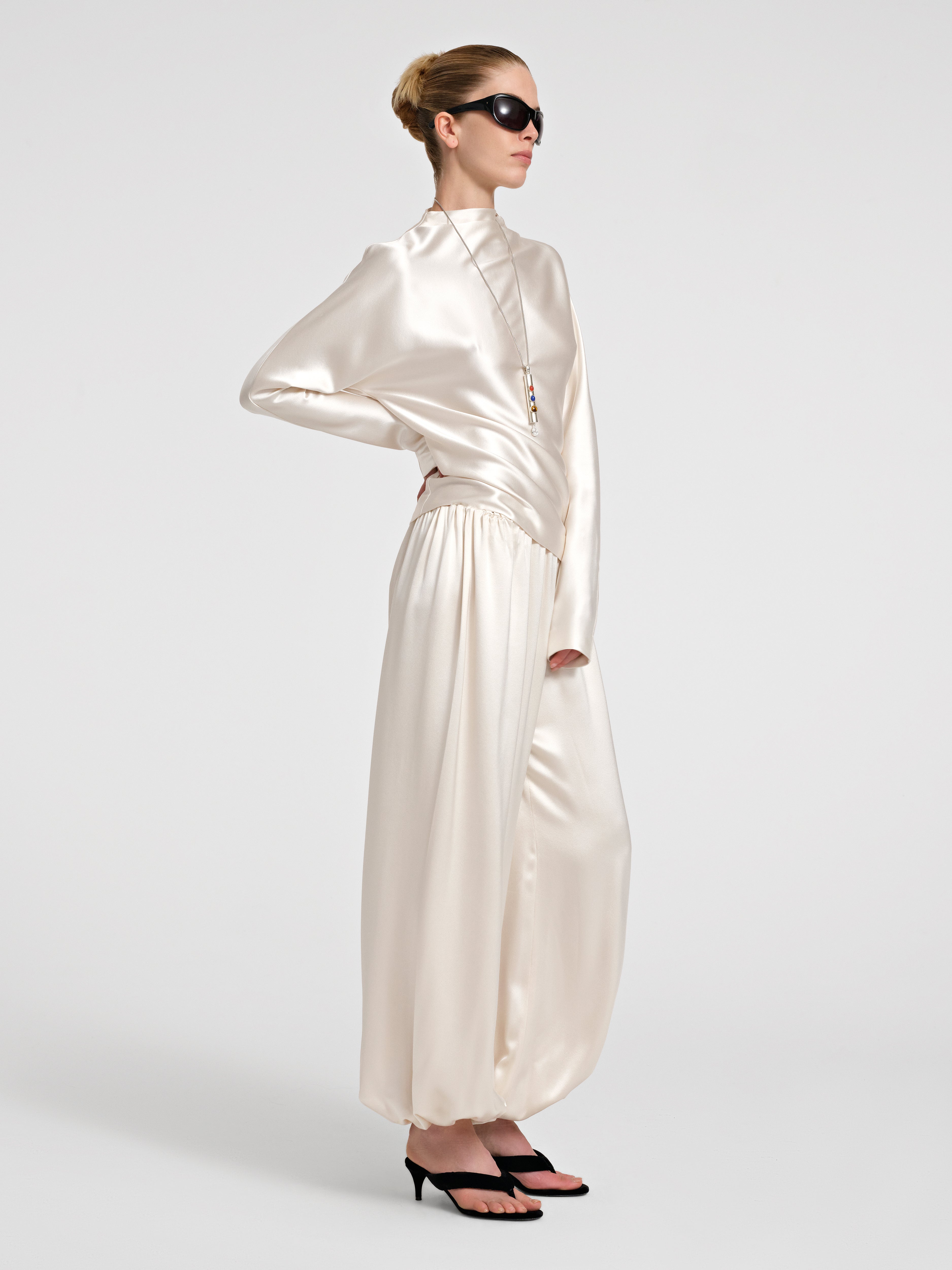 Ziva Top in Silk