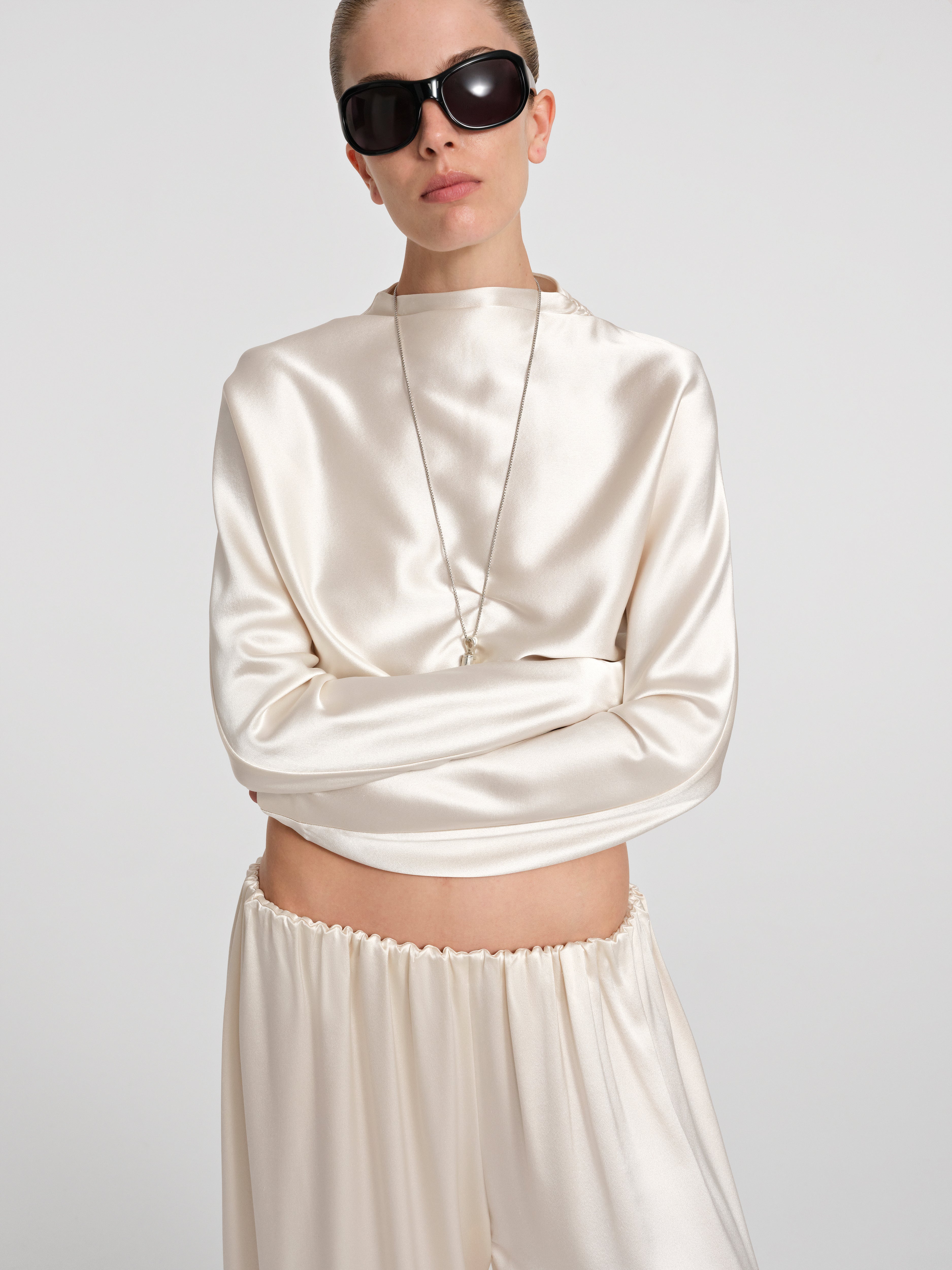 Ziva Top in Silk