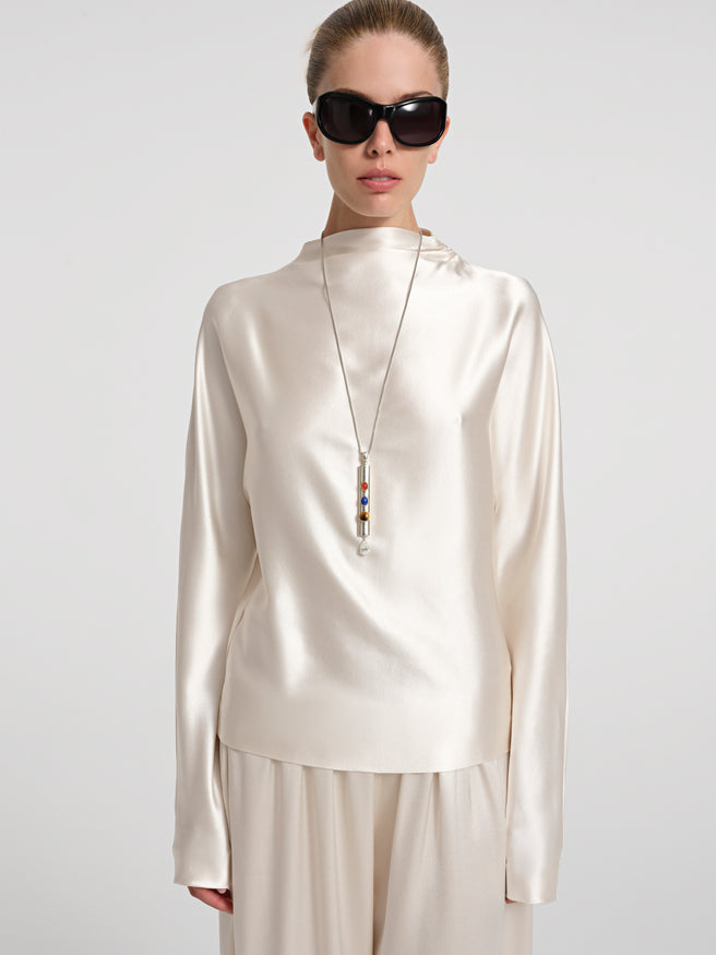 Ziva Top in Silk