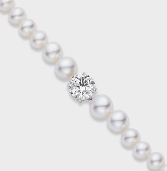 AFLALO Oracle Bracelet in White Gold - Ghost Unclasped Front