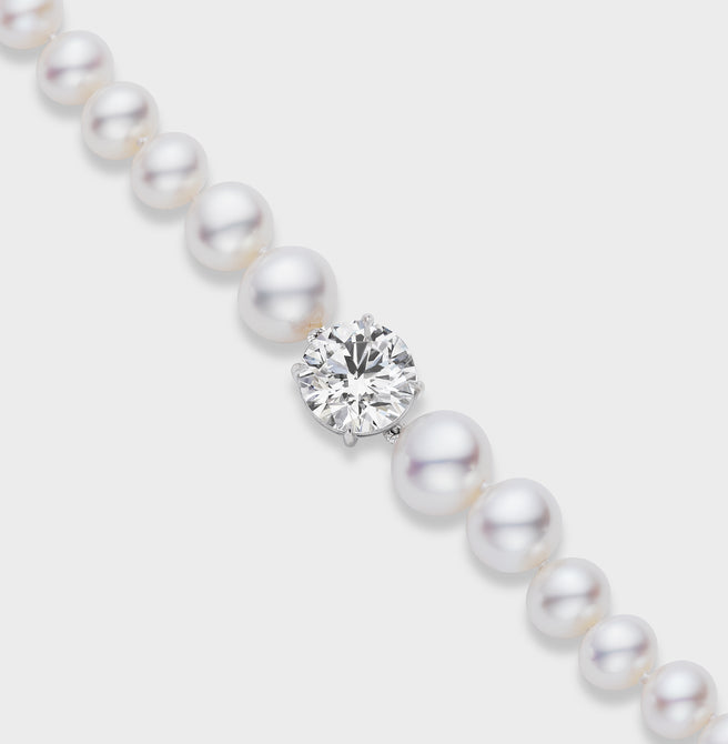 AFLALO Oracle Bracelet in White Gold - Ghost Unclasped Front