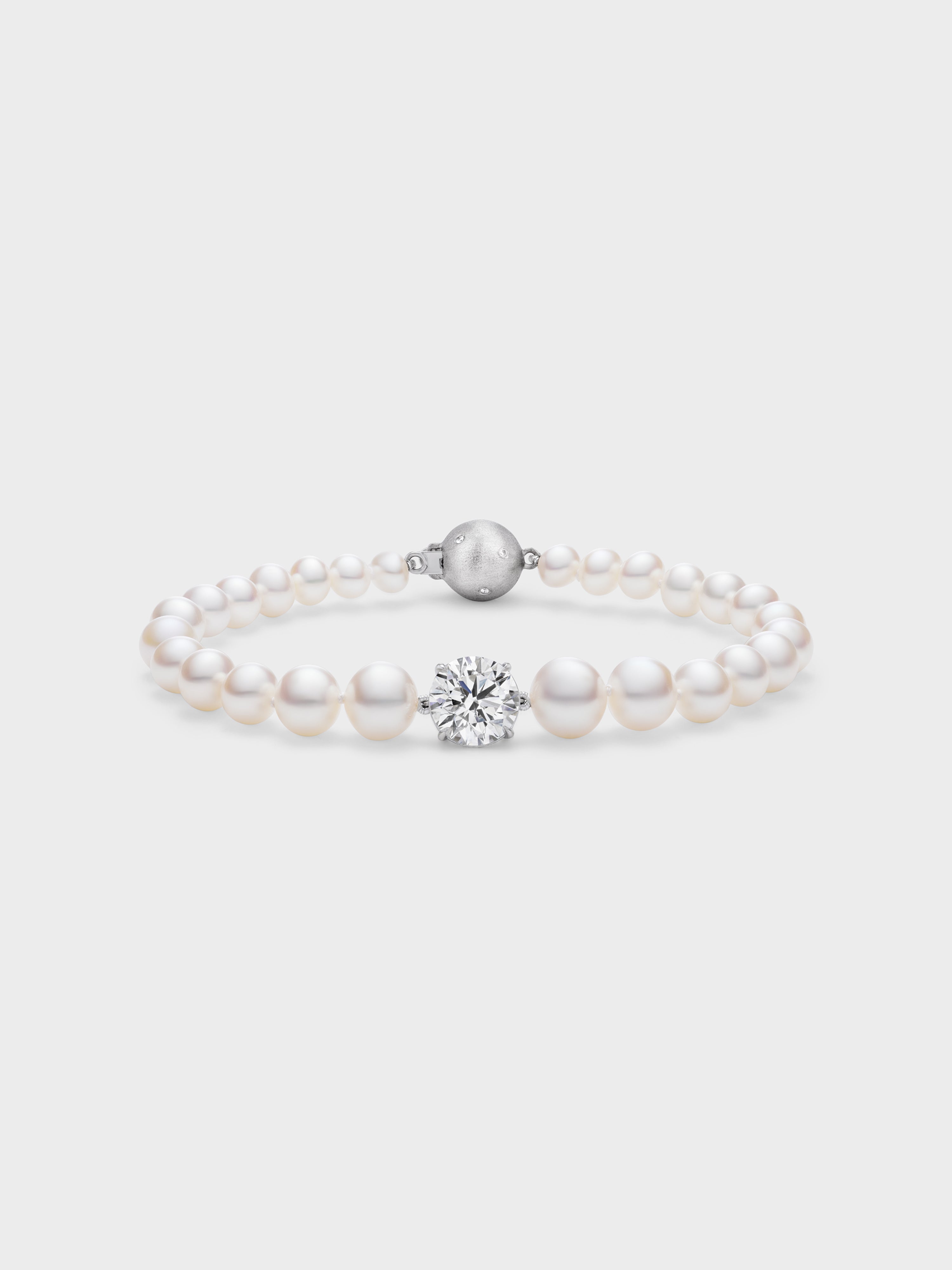 Oracle Bracelet in White Gold