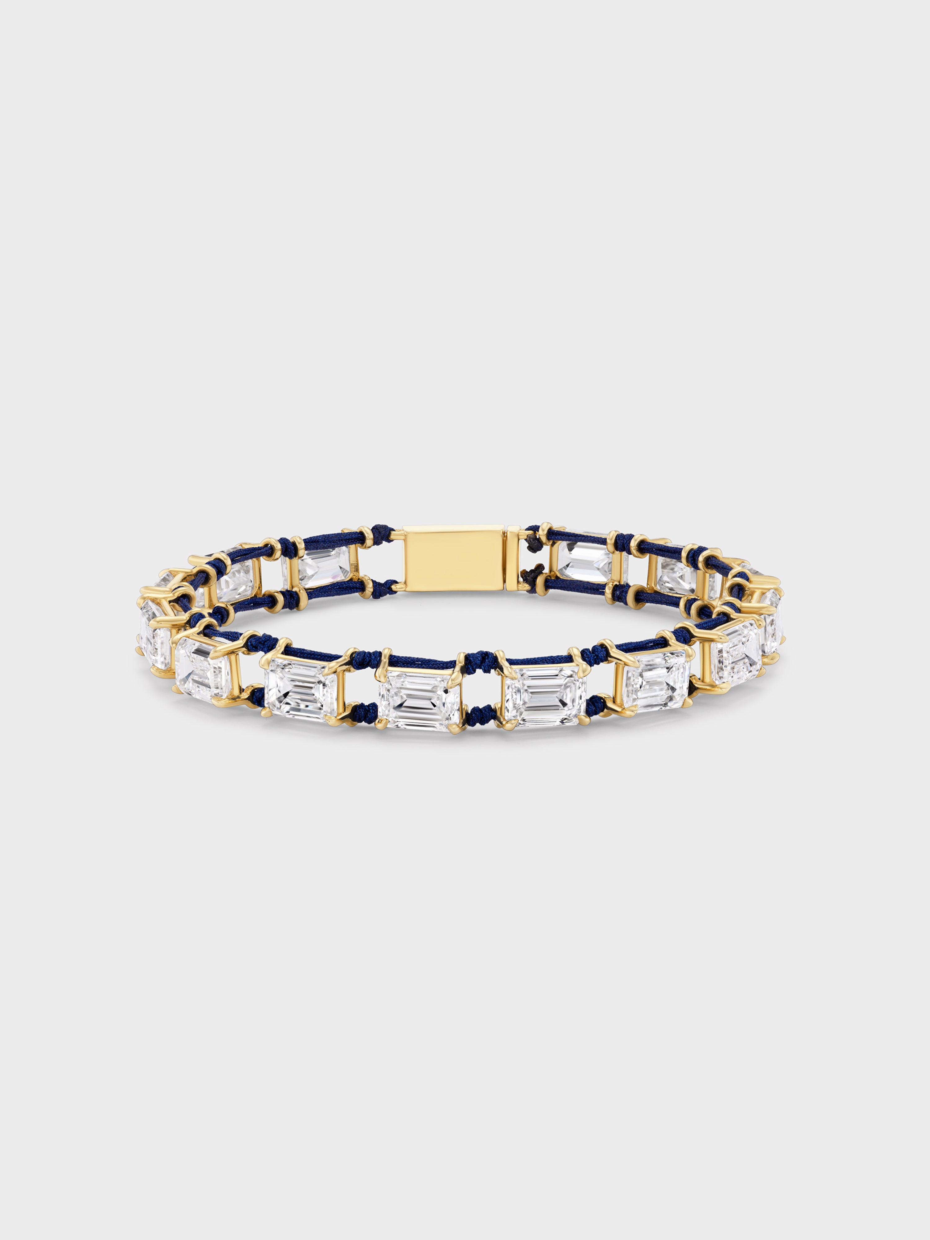 Racquet String in Prussian Blue