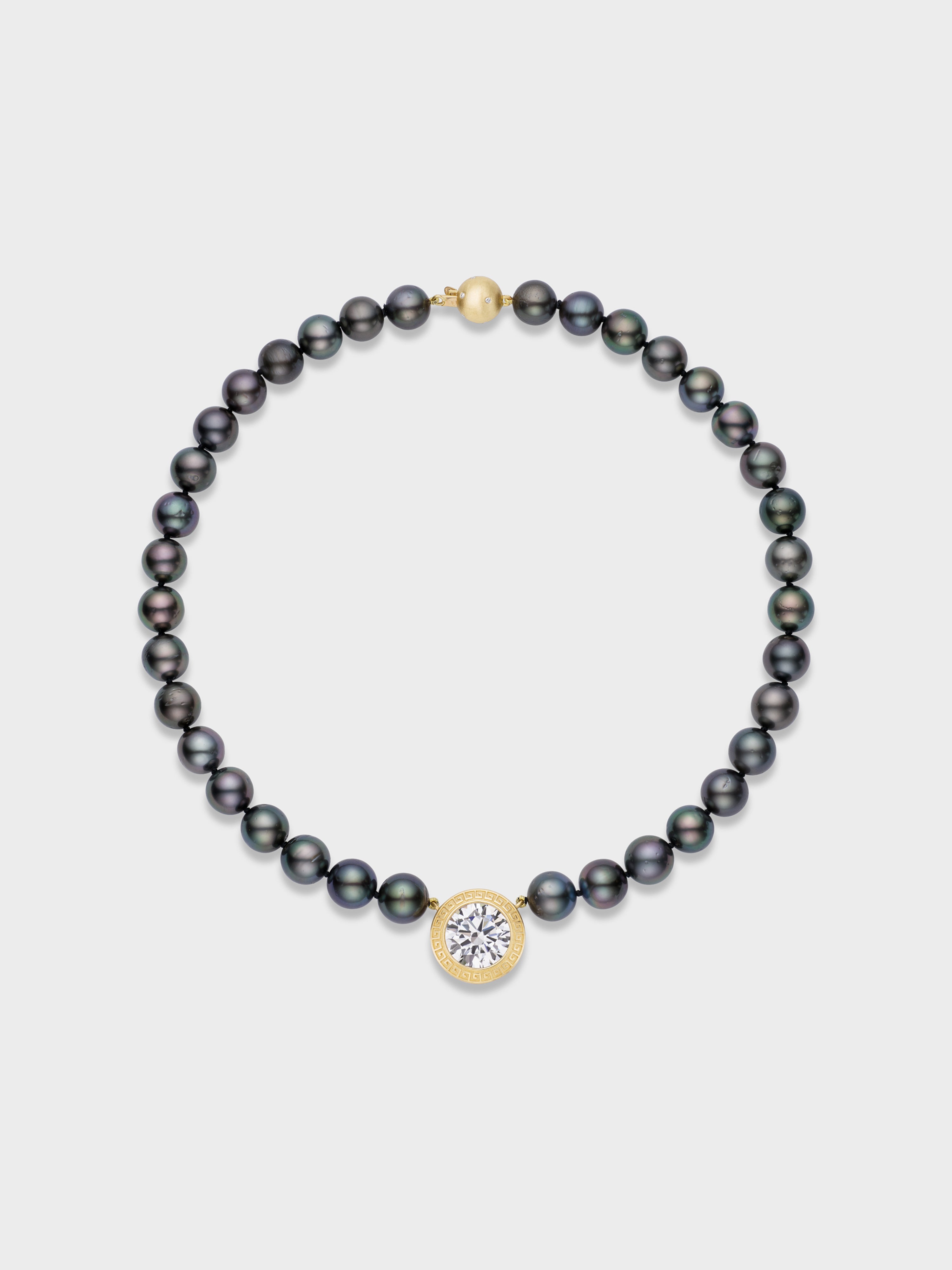 Tahitian Oracle Strand Necklace in Gold