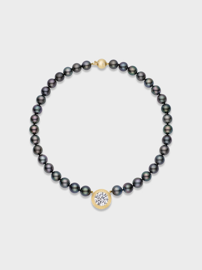 Tahitian Oracle Strand Necklace in Gold