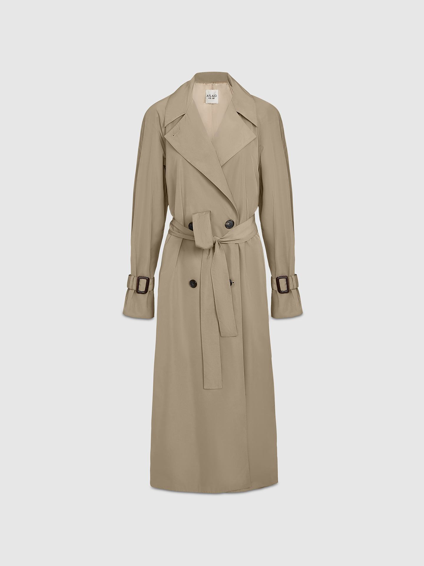 Luna Trench in Cotton Nylon